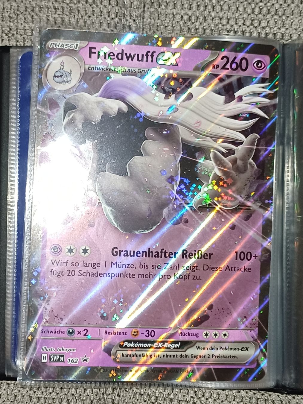 Cartoline: Pokemon - XL Karte - Friedwuff EX – Nuovo (secondo la descrizione) da Effretikon venduto da Zitinjac 1
