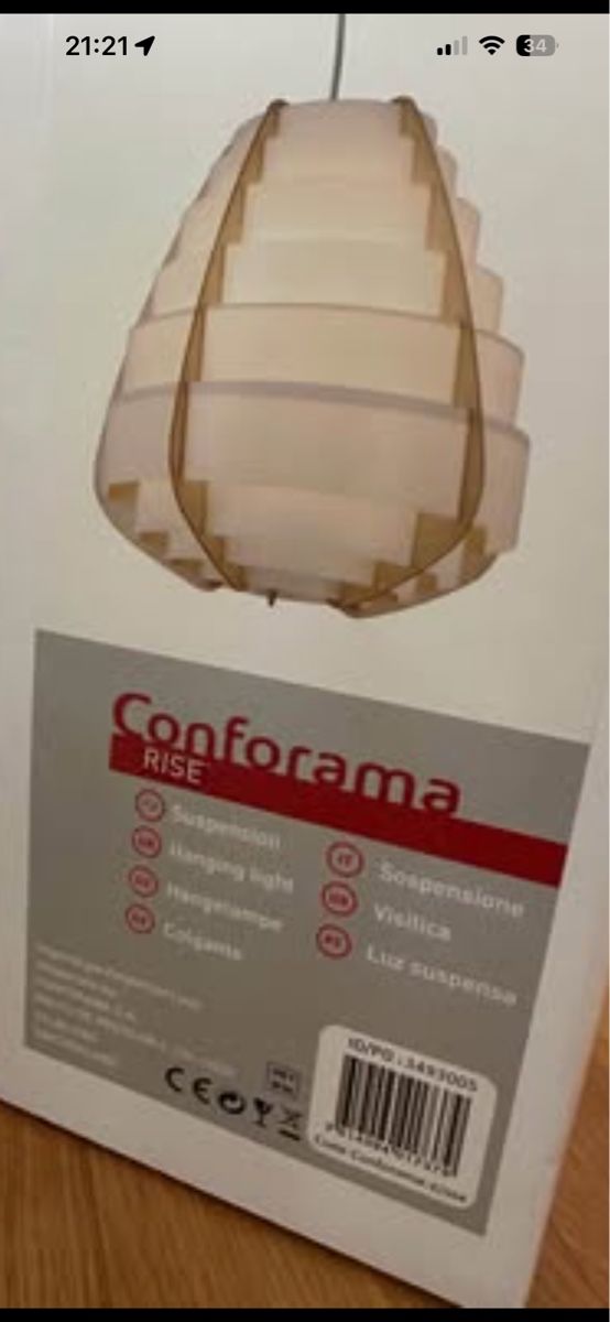 Conforama Lampadari & plafoniere: Lampe – Nuovo e nell'imballaggio originale da Amriswil venduto da Ursi01 1
