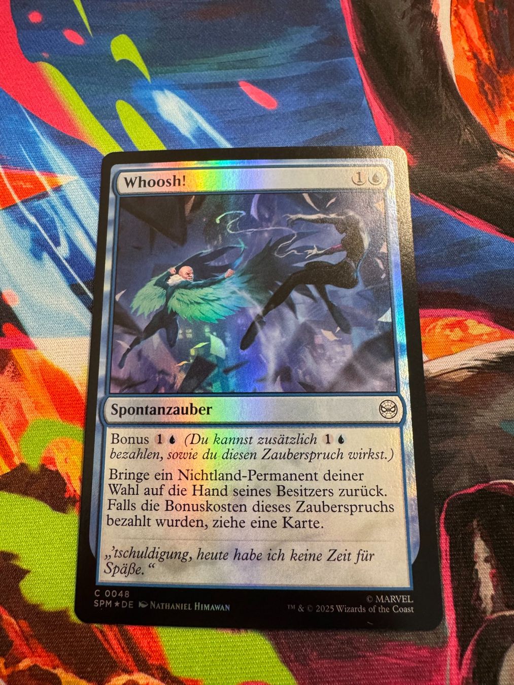Magic The Gathering Carte collezionabili: Whoosh! - Foil - Marvel's Spider-Man - Magic – Nuovo (secondo la descrizione) da Bülach venduto da Pfrenzel