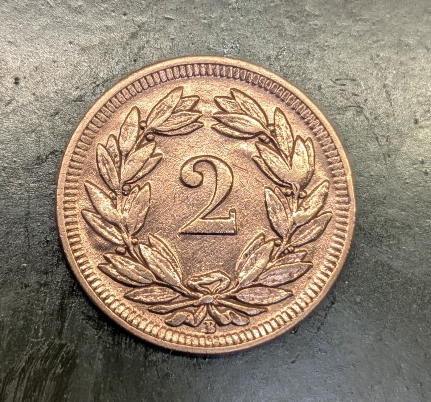 Toutes les monnaies: 2 Rappen 1909 (Bronze) – D'occasion à Zetzwil par Spitz70 1