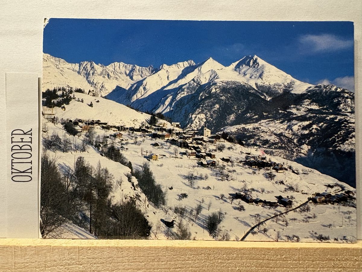 Cartoline postali: AK von Zeneggen – Usato da Rümlang venduto da Brieftaube1