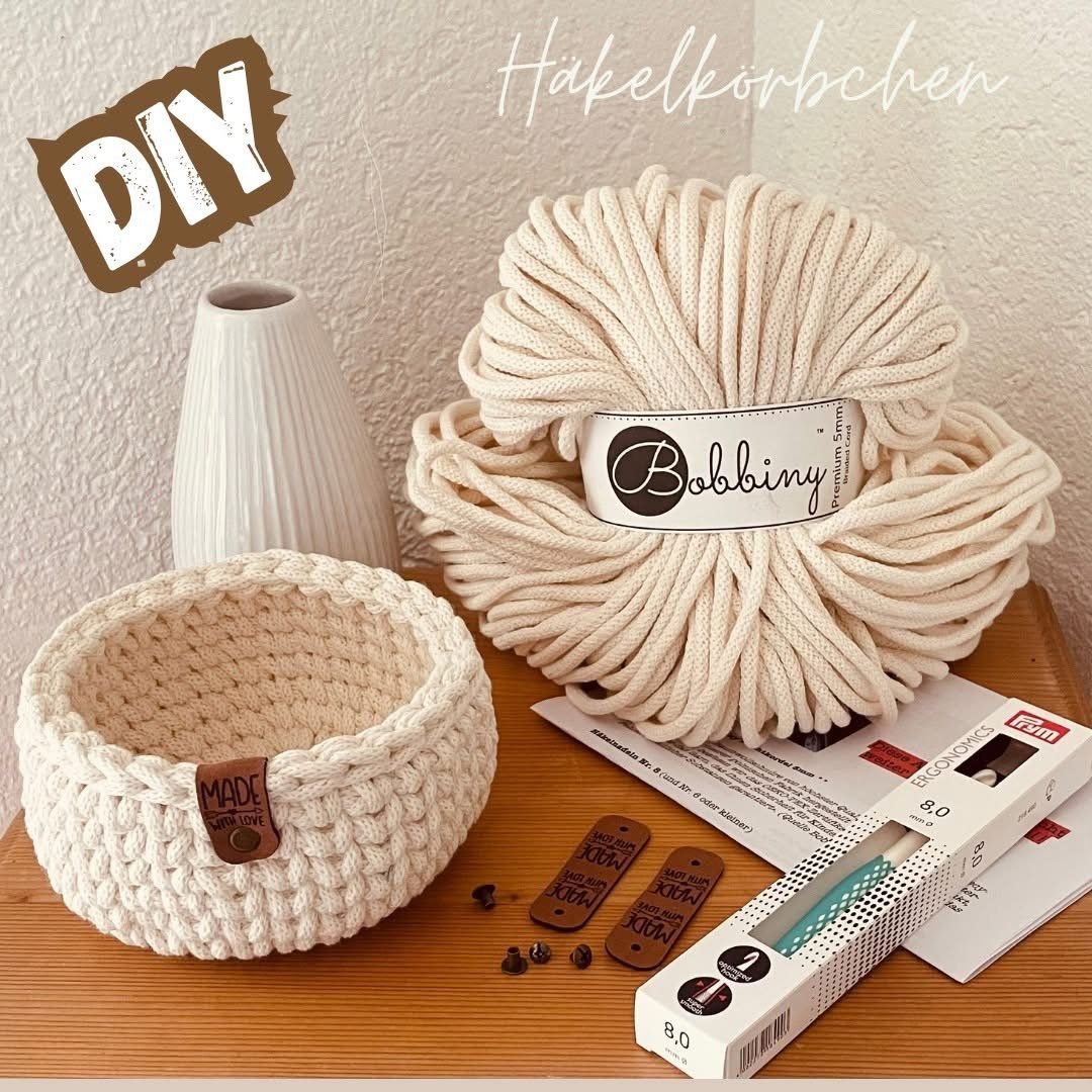 Bastelsets: DIY-Häkelset für Körbchen – Neu (gemäss Beschreibung) aus Buckten von Mrct