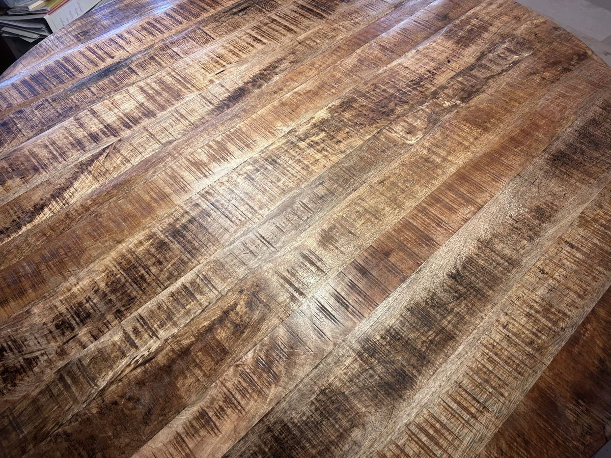 Tavoli: Esstisch Holz AMBIA rund 150 cm – Usato da Wallenbuch venduto da Lee1983 1