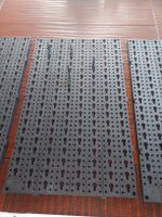 Lochwand Set schwarz mit verschieden Haken 