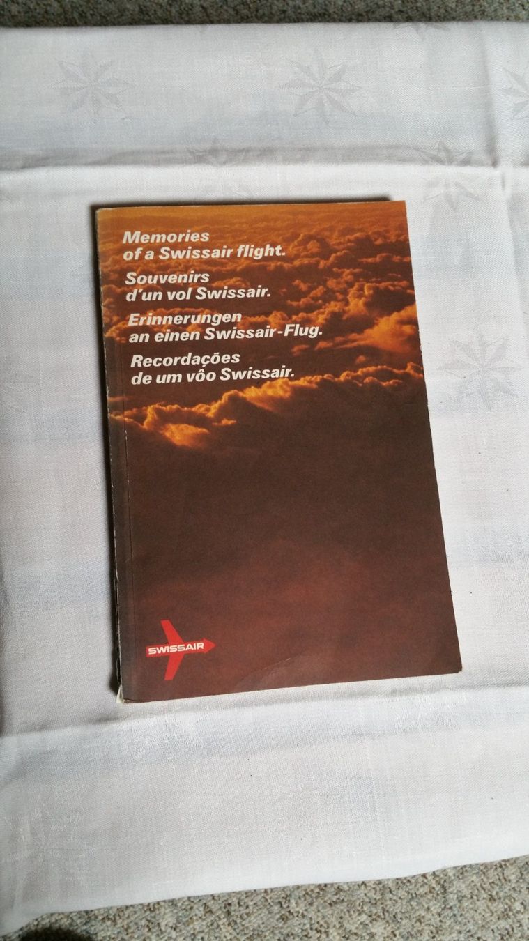 Dokumente: Erinnerungen an einen Swissairflug – Gebraucht aus Bäretswil von ricoric