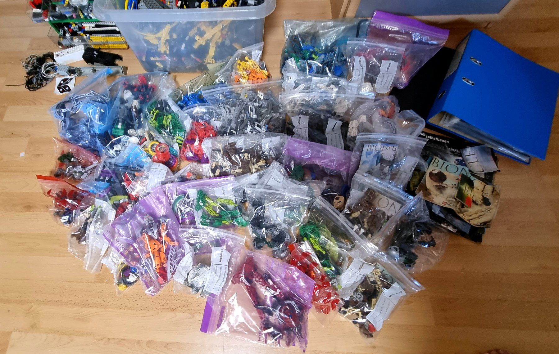 Lego Jeux de construction: Schnäppchen! Lego Konvolut Technics, Bionicle etc. – D'occasion à Effretikon par lenalisa63 7