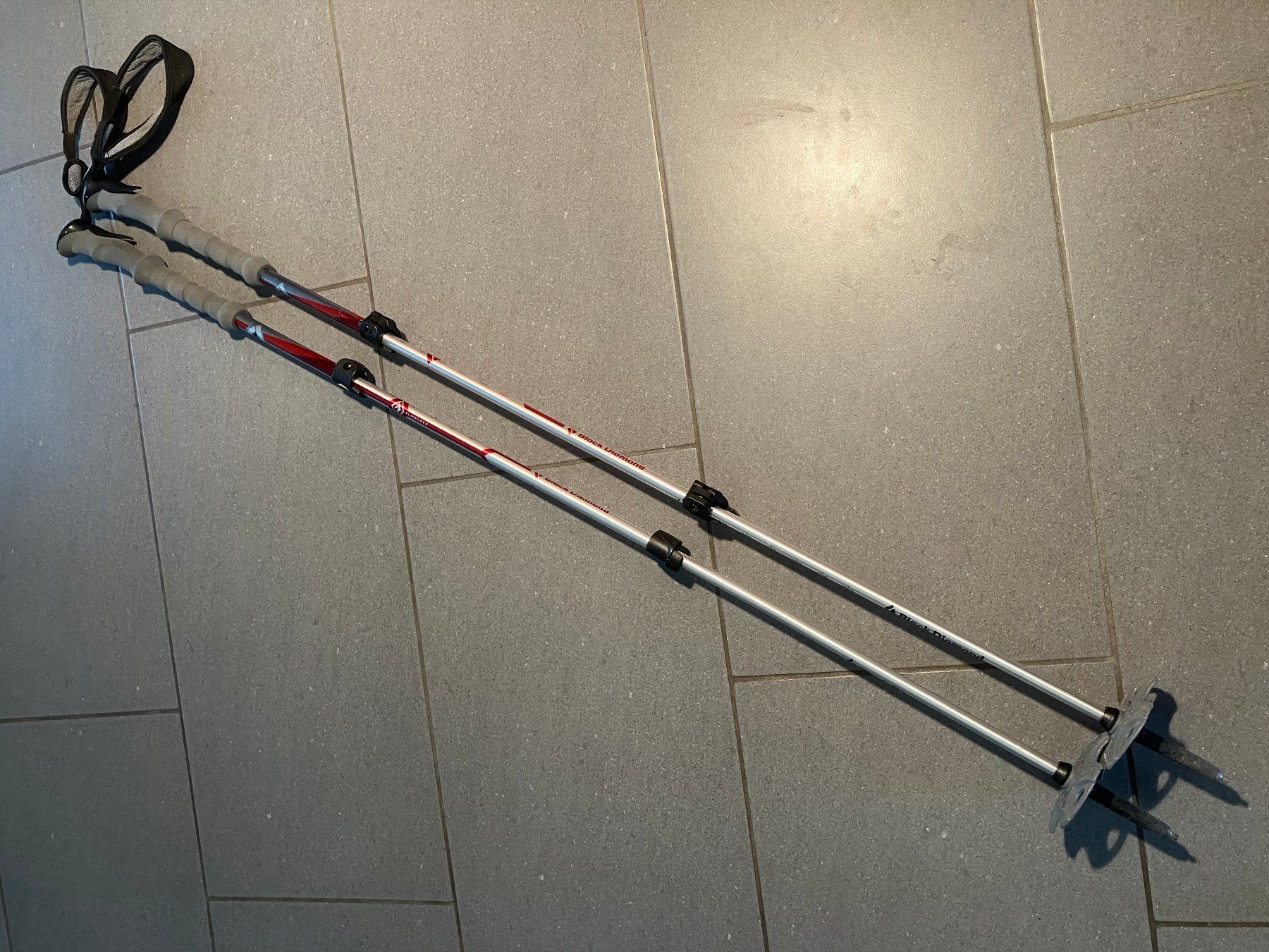 Black Diamond Bastoncini da trekking: Black Diamond Flicklock Trekkingstöcke max. Länge 125 cm – Nuovo (secondo la descrizione) da Winznau venduto da gugi2009