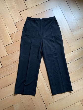 High Waist Hose schwarz elegant - 38