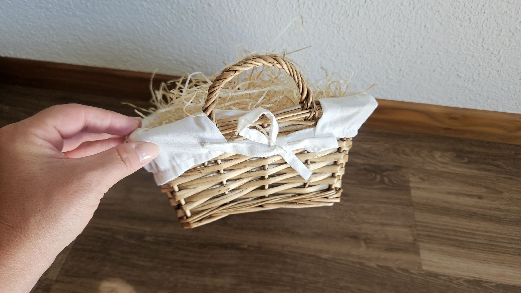 Altro per la casa: Korb Geschenkkorb mit Stoffeinsatz NEU – Nuovo (secondo la descrizione) da Schaan venduto da car_wrv2 2