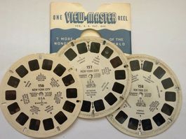 View-Master 3D: Nr.156/157/158 NEW YORK CITY I/II/III U.S.A.