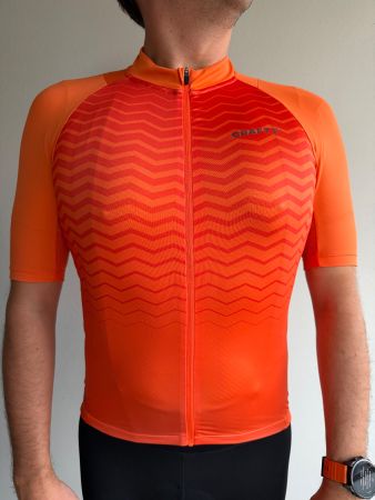 CRAFT Herren Fahrradtrikot – Orange – Grösse M – Top Zustand