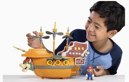 Nintendo Super Mario Bowsers Luftschiff Deluxe Spielset