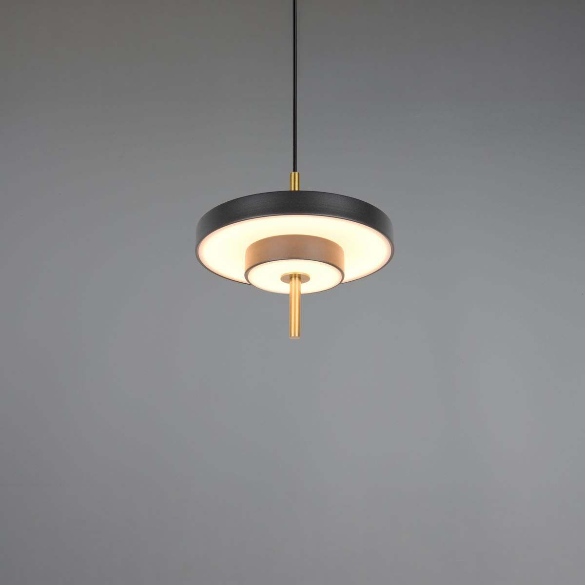 Lampadari & plafoniere: LED Pendelleuchte, Schwarz, CCT, 20 cm Ø – Nuovo (secondo la descrizione) da Kreuzlingen venduto da Smart-Light 4