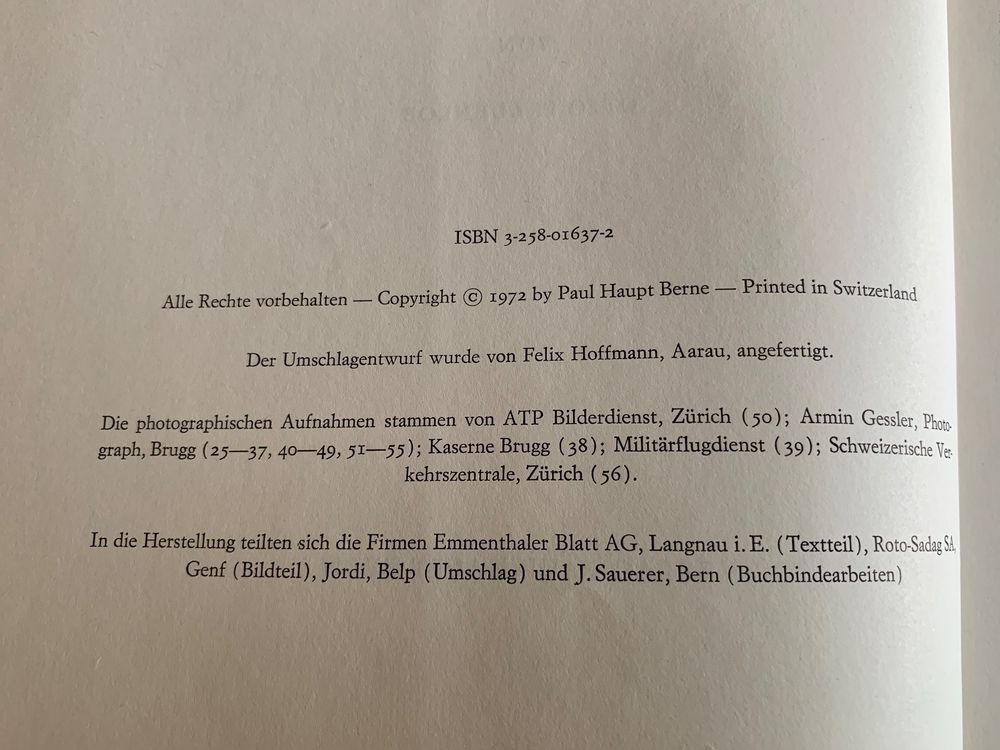 Schweizer Heimatbüncher Brugg - Otto Frauenlob -Verlag Haupt 2