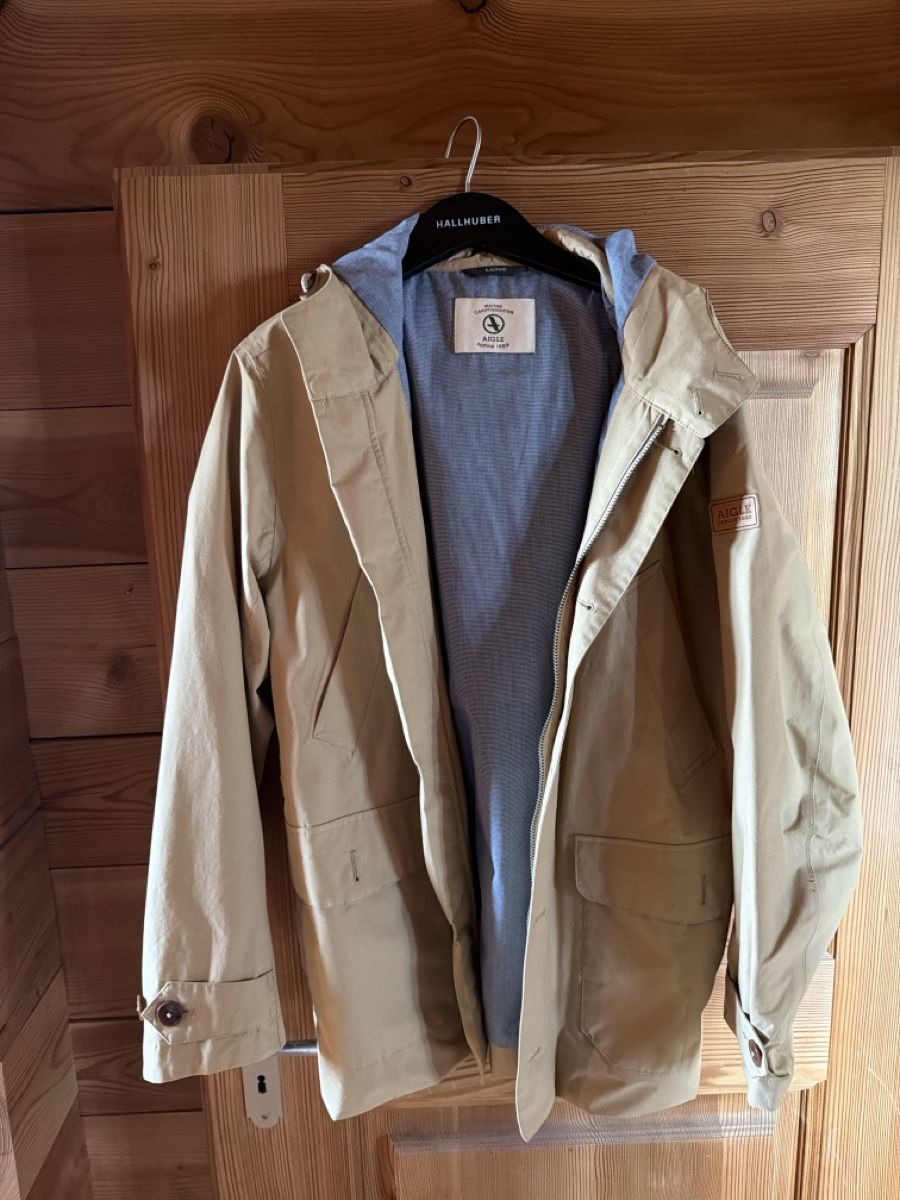 Manteaux: Aigle Jacket Beige Size L good condition – D'occasion à Pfäffikon SZ par sophia.koch