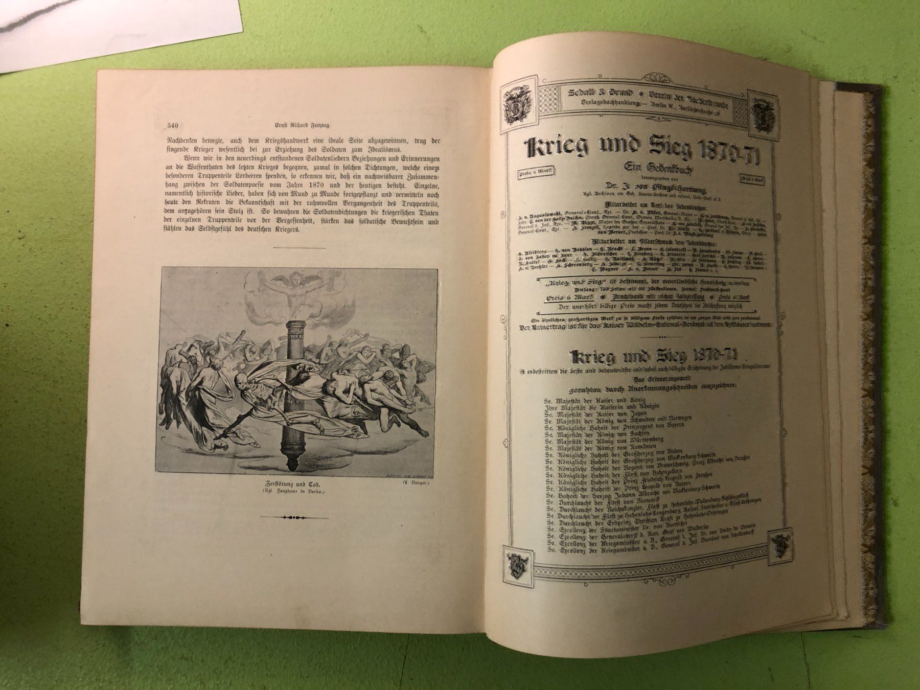Bücher: Pflugk-Harttung: Krieg und Sieg 1870-71 – Gebraucht aus Zürich von allp 8