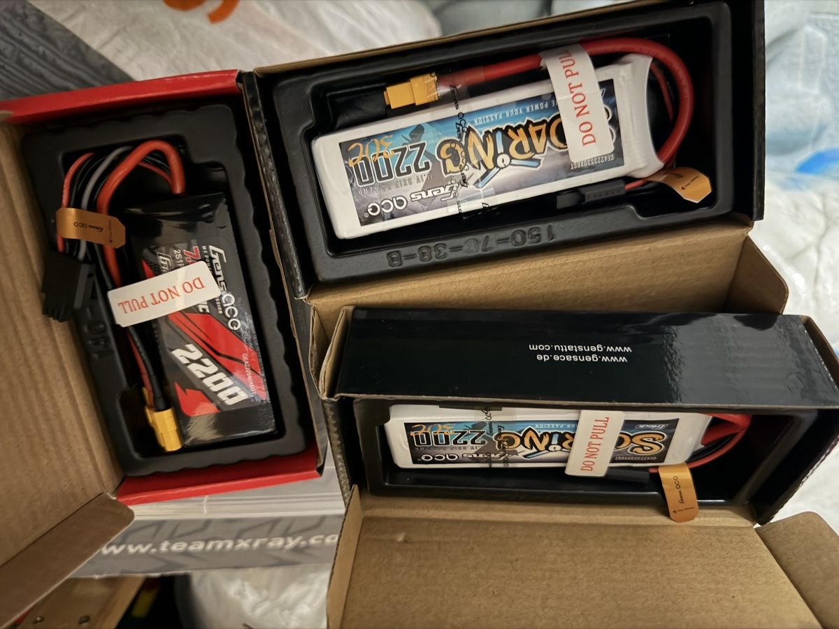 Batterie, Caricabatterie & Alimentatori: Batterie lipo NUOVE ! – Nuovo e nell'imballaggio originale da Vacallo venduto da Mo-ro12