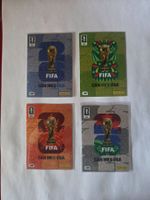 4 verschiedene Panini WM 2026 Pokale Nr. 624