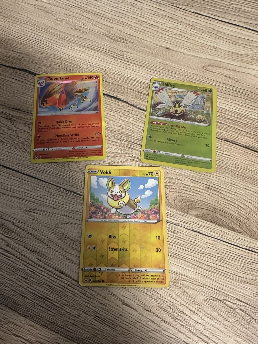 Pokémon Sammelbilder & Trading cards: Pokemon Shiny Karten Rarität – Gebraucht aus Ebikon von Gaenggeliwaar 3
