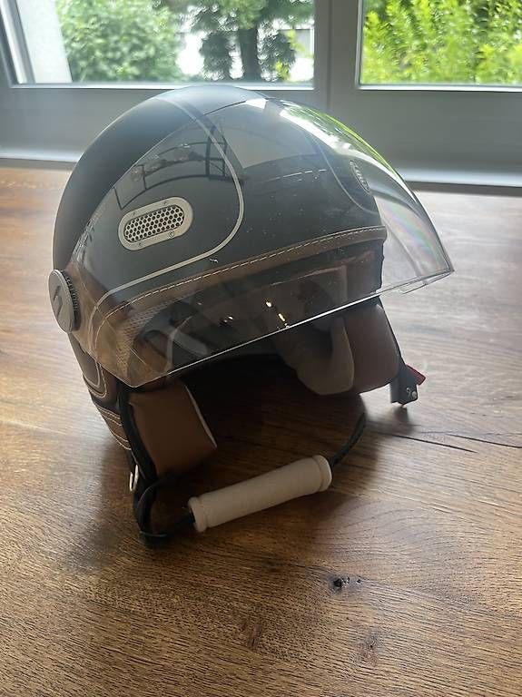 Caschi & visiere: Blauer Vespa Helm – Usato da Jona venduto da JNeugebauer 1