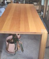 Holztisch Esstisch rechteckig naturfarben gebraucht