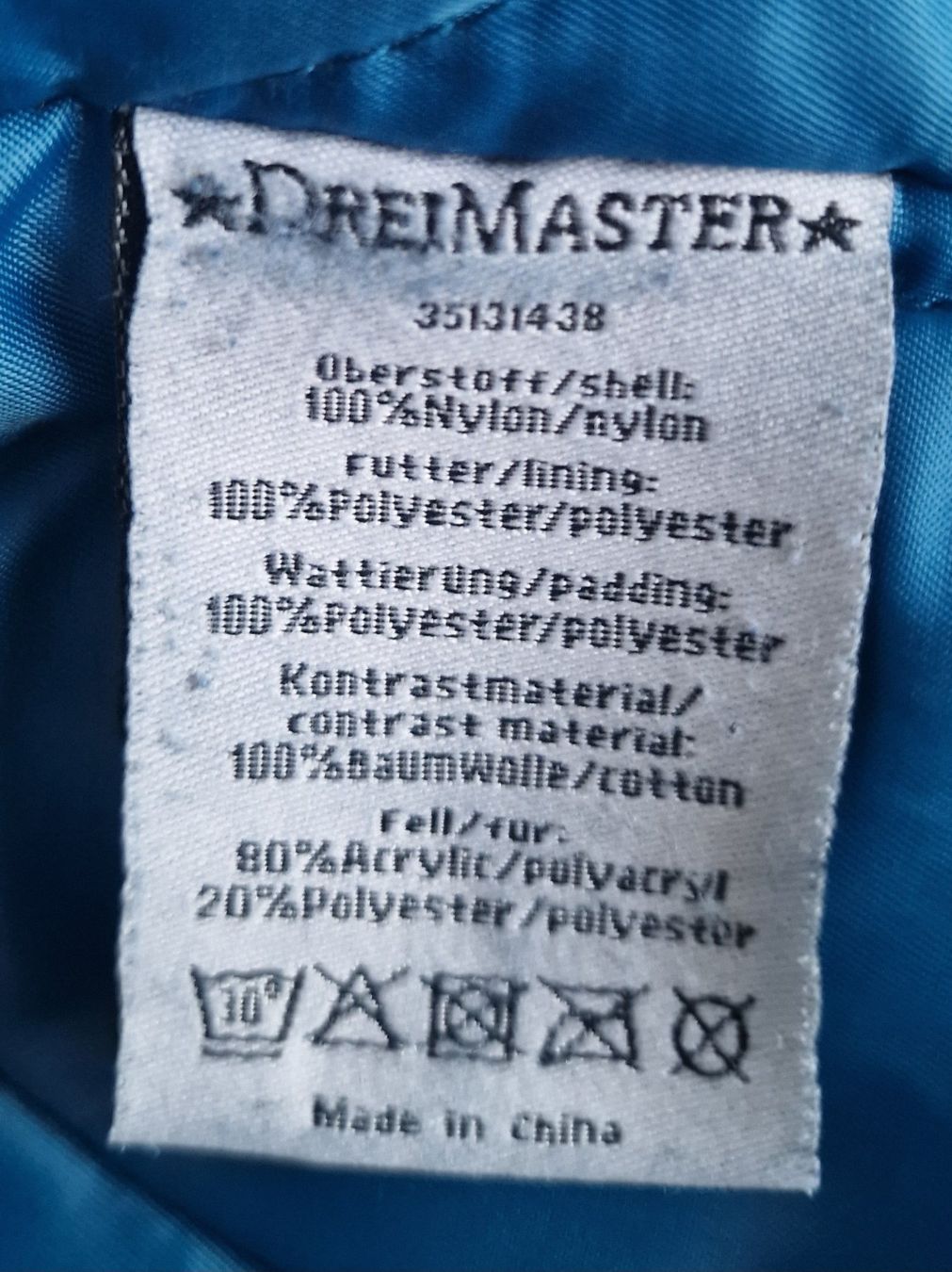 Giacche: Superwarmer Parka von "DreiMaster" in navy, Gr.S – Nuovo (secondo la descrizione) da Meggen venduto da Lunime 7