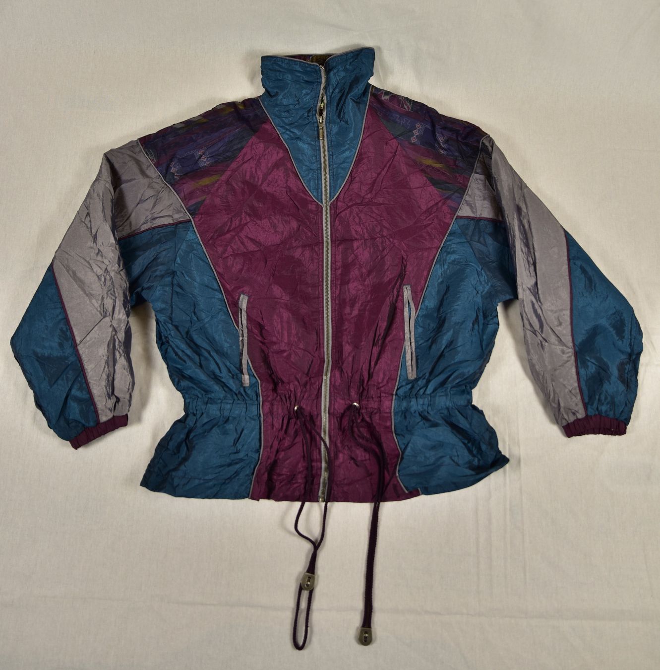Jacken: 90s Windbreaker Jacket – Petrol & Violet – Gebraucht aus Luzern von eli_b9zg