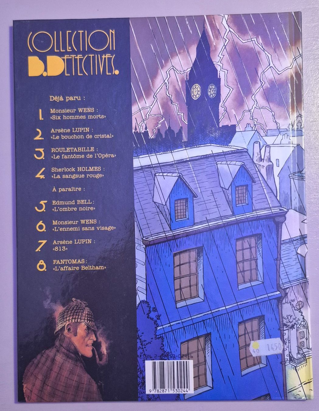 Fumetti: Sherlock Holmes - La Sangsue rouge - BD EO 1990 TBE – Nuovo (secondo la descrizione) da Grand-Lancy venduto da loi_599y 1