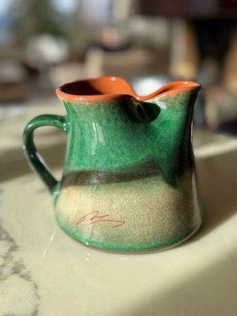 Karaffen: Cruche à eau en céramique émaillée – Neu (gemäss Beschreibung) aus Zürich von catherinegisele 1