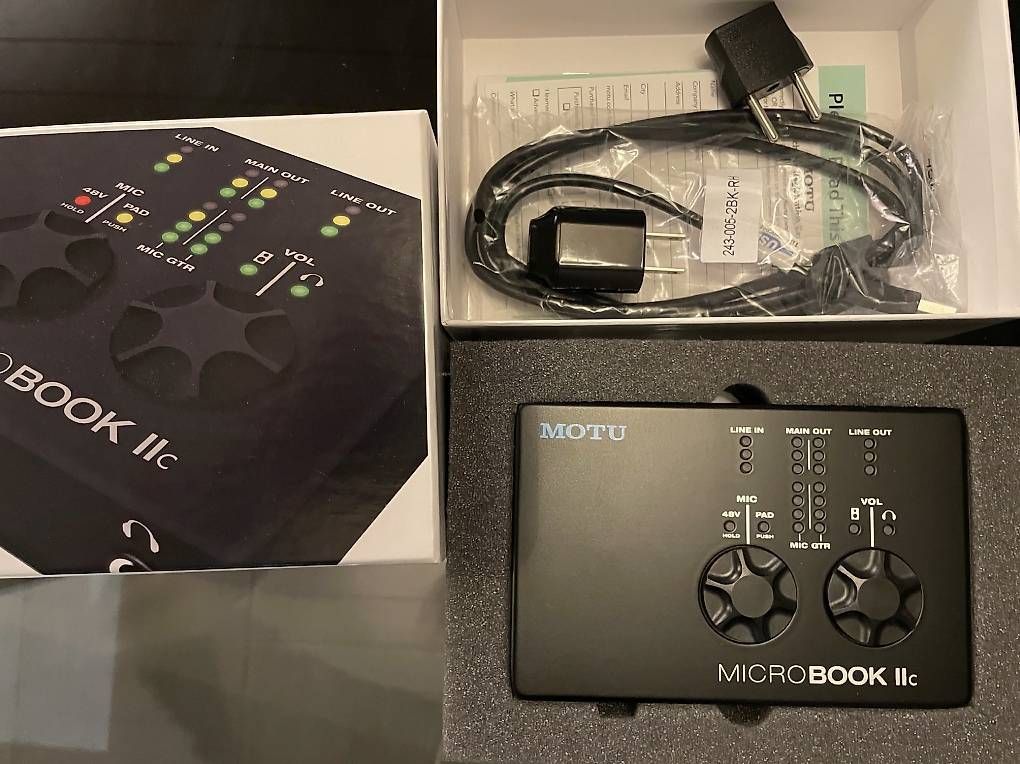 Studioequipment: MOTU MicroBook IIc (USB Audiointerface) - neu – Gebraucht aus Uster von ste.rue 1