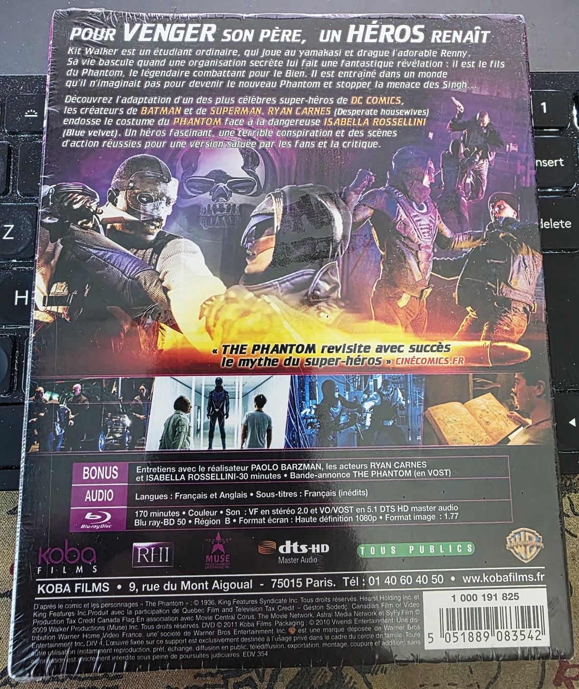 Tous les DVDs: Blu-ray The Phantom (2009) – Neuf avec emballage d'origine à Semsales par __Florian__ 2