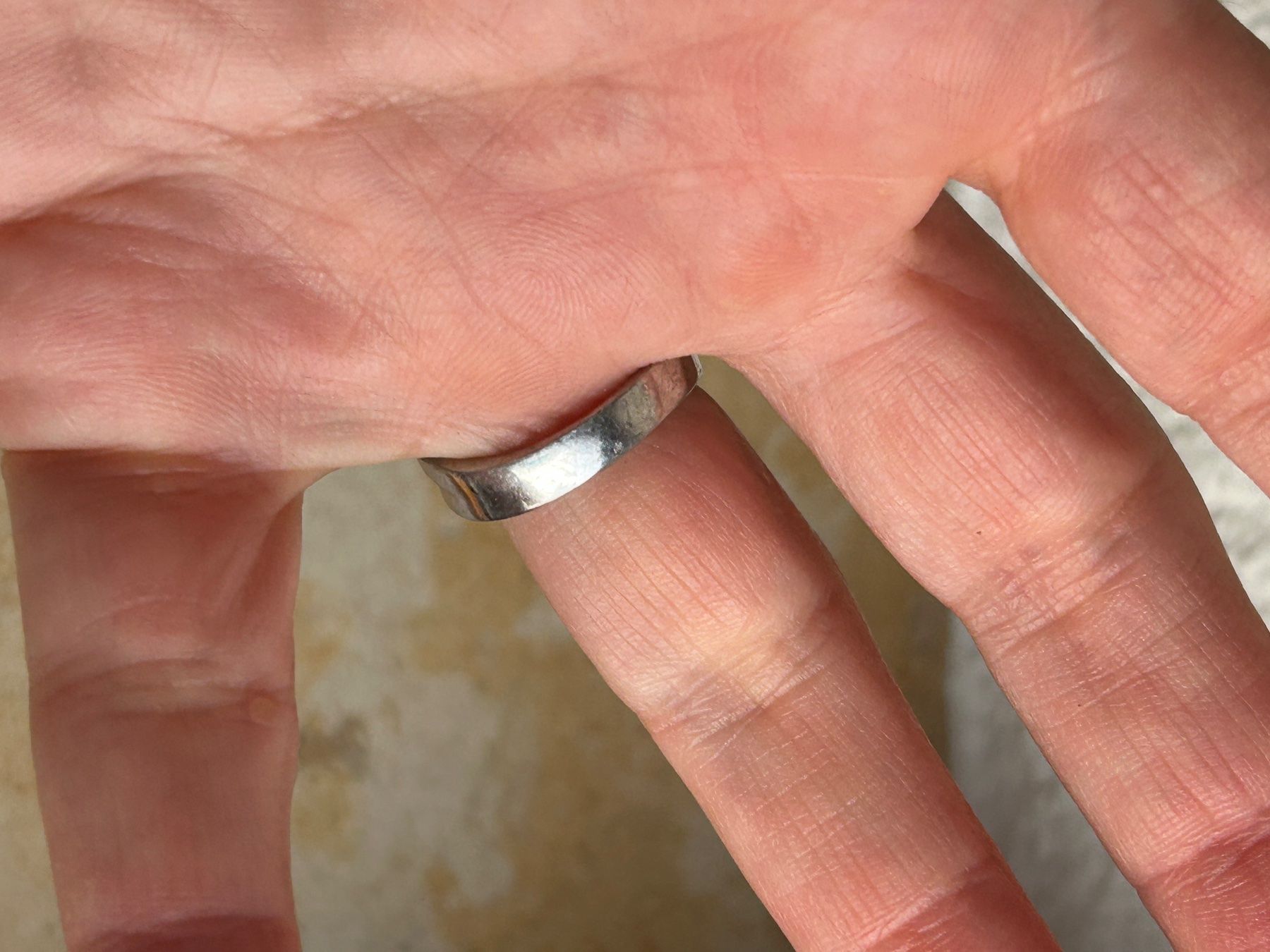 Anelli: Silberring "SWING WHITE"  (Grösse 54) – Usato da Laufen venduto da Bellebellezza 3