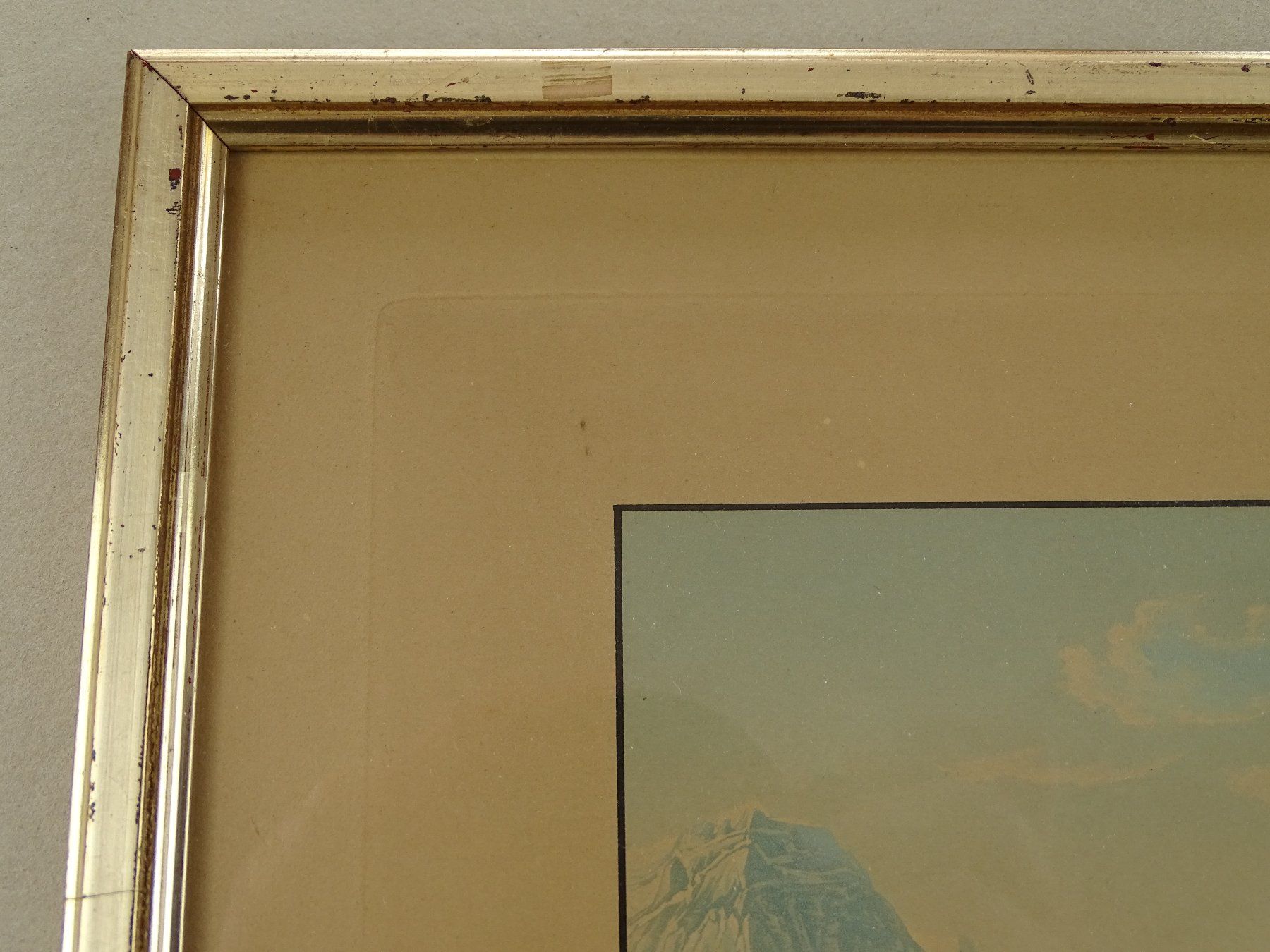 Incisioni: STACHELBERG & LINTHAL, GLARUS, AQUATINTA UM 1830 – Usato da Grüningen venduto da Kartensammler 4