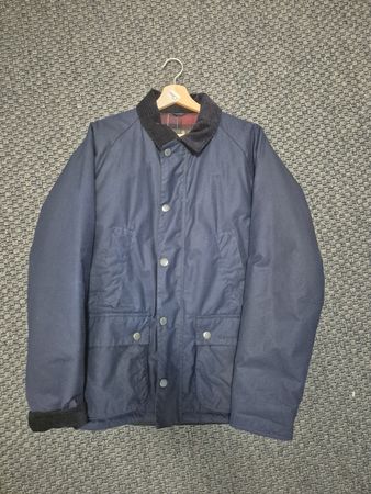 Barbour Jacke waxed blue, tg. M, NEU