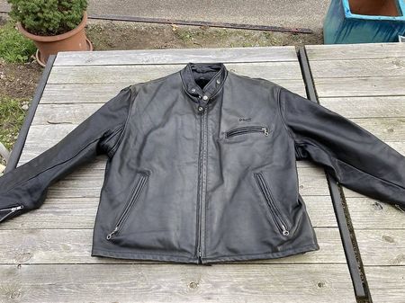 Lederjacke Schott