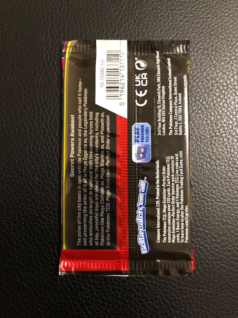 Pokémon Carte collezionabili: Perfect Order - Booster Pack SEALED Ab 1 – Usato da Paradiso venduto da Pkmn10 1