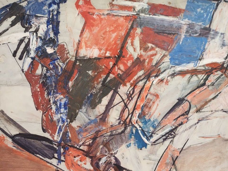 Dipinti: Gianni Bertini 1964 – Usato da Zürich venduto da Zuerichparis08 7
