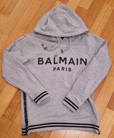 BALMAIN Hoodie, 100% Original