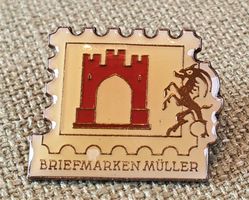 A796 - Pin Briefmarken Müller Chur