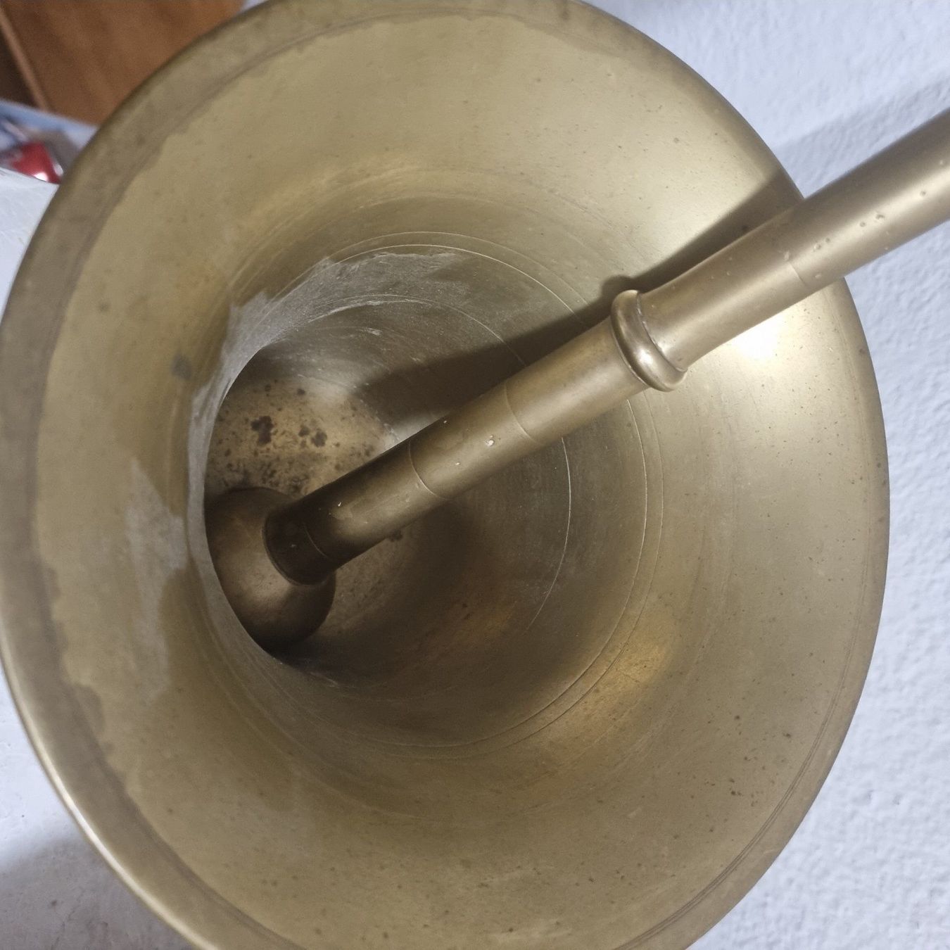 Altro per cucinare: Antiker Messing Mörser ≈5kg – Usato da Zürich venduto da Melossoap 1