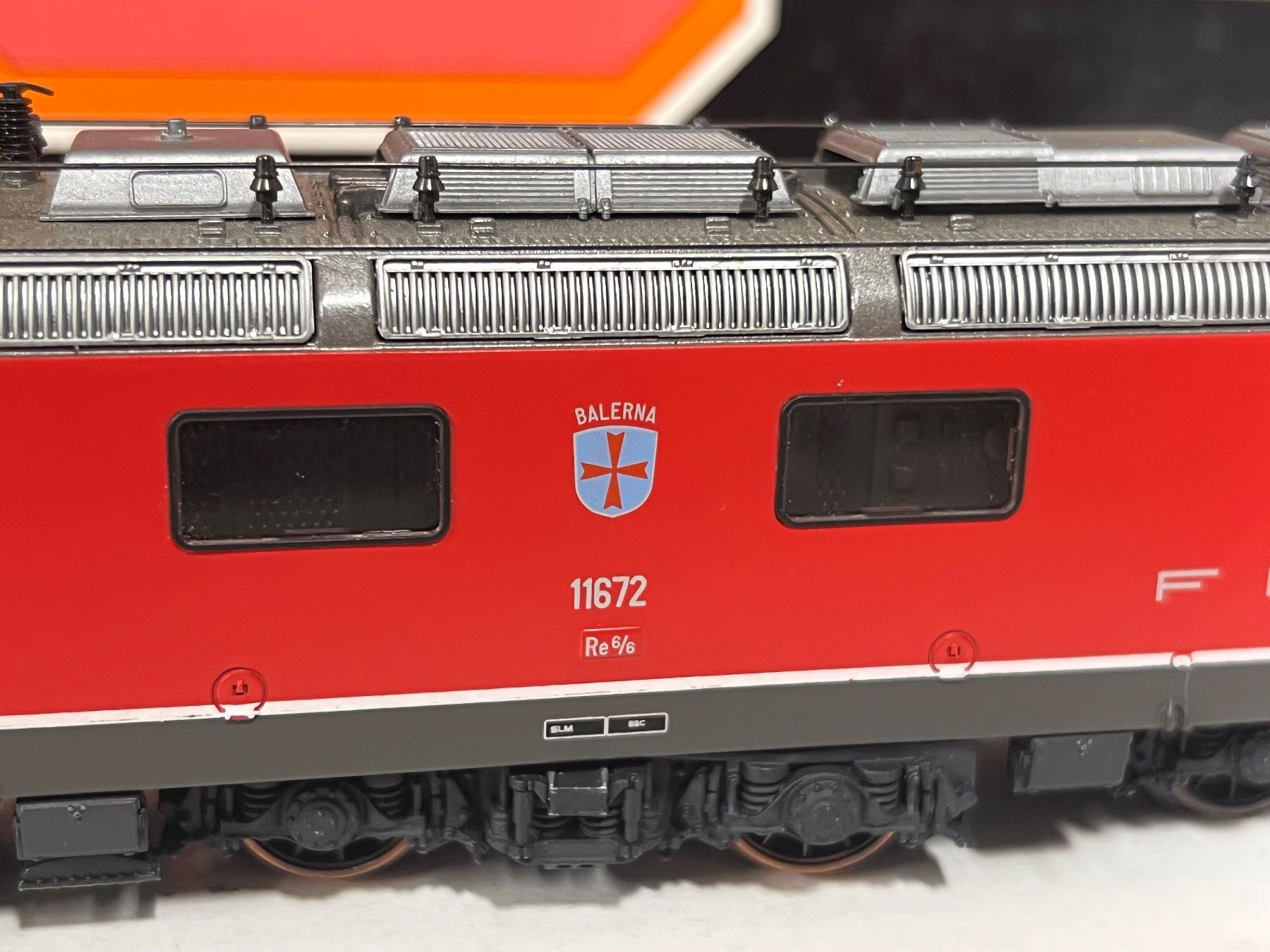 Hag Modellini di ferrovie: Hag Re6/6 SBB Balerna Nr.208 H0 DC Analog – Usato da Neuenhof venduto da ludovicco 3
