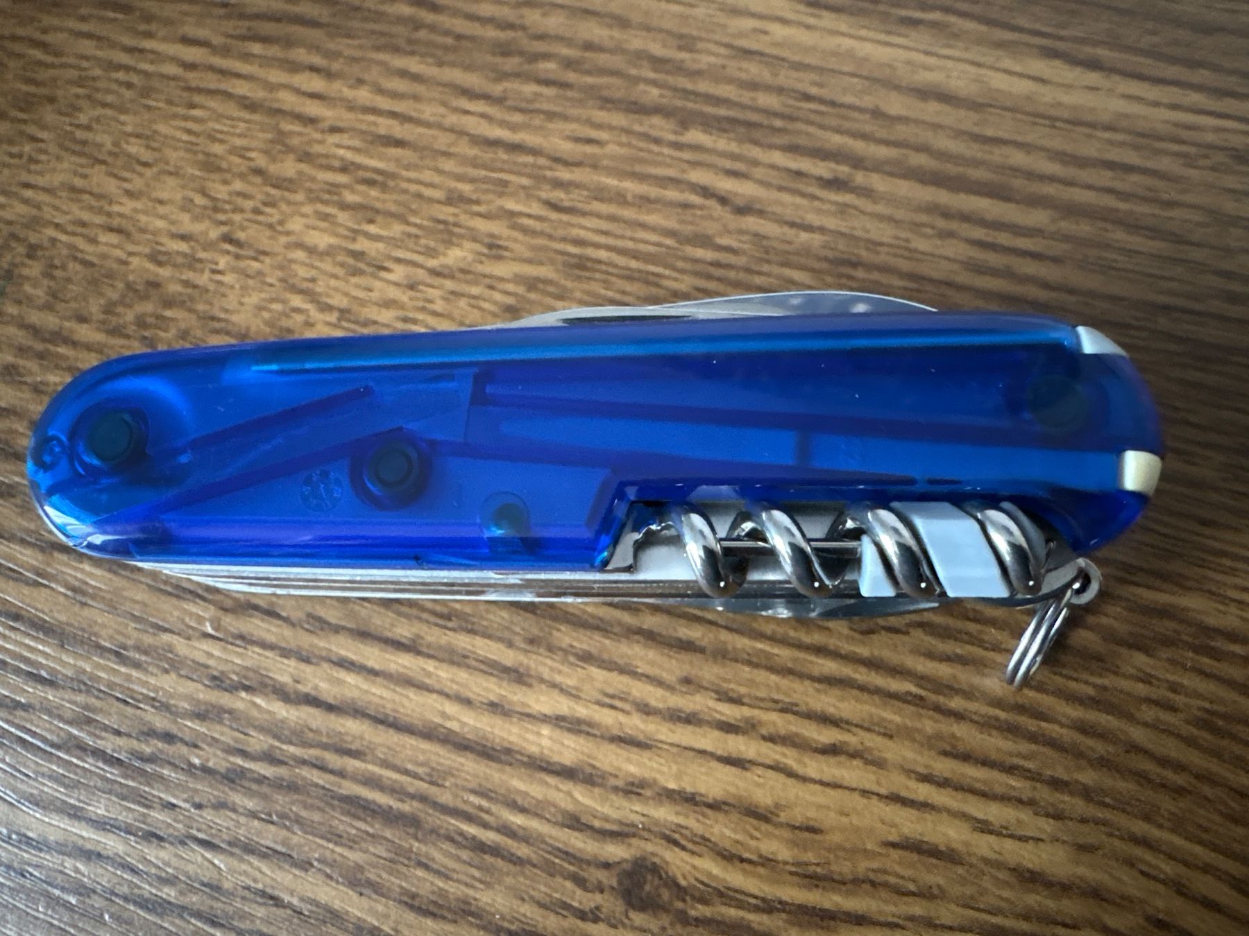 Victorinox Coltelli tascabile: VICTORINOX - Cyber Tool M blue trans - Sackmesser – Usato da Andwil SG venduto da Rainboli 9