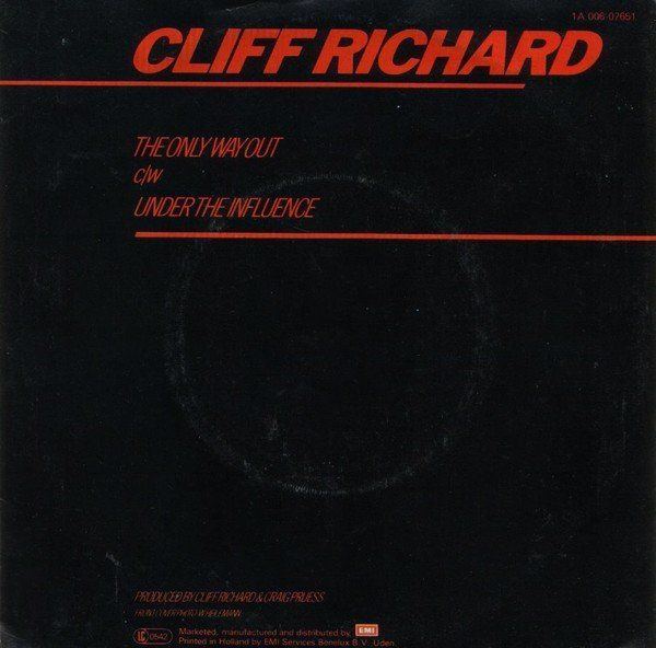 Dischi in vinile: Richard Cliff: The Only Way Out 7" – Usato da Steinhausen venduto da Vilivinili 1