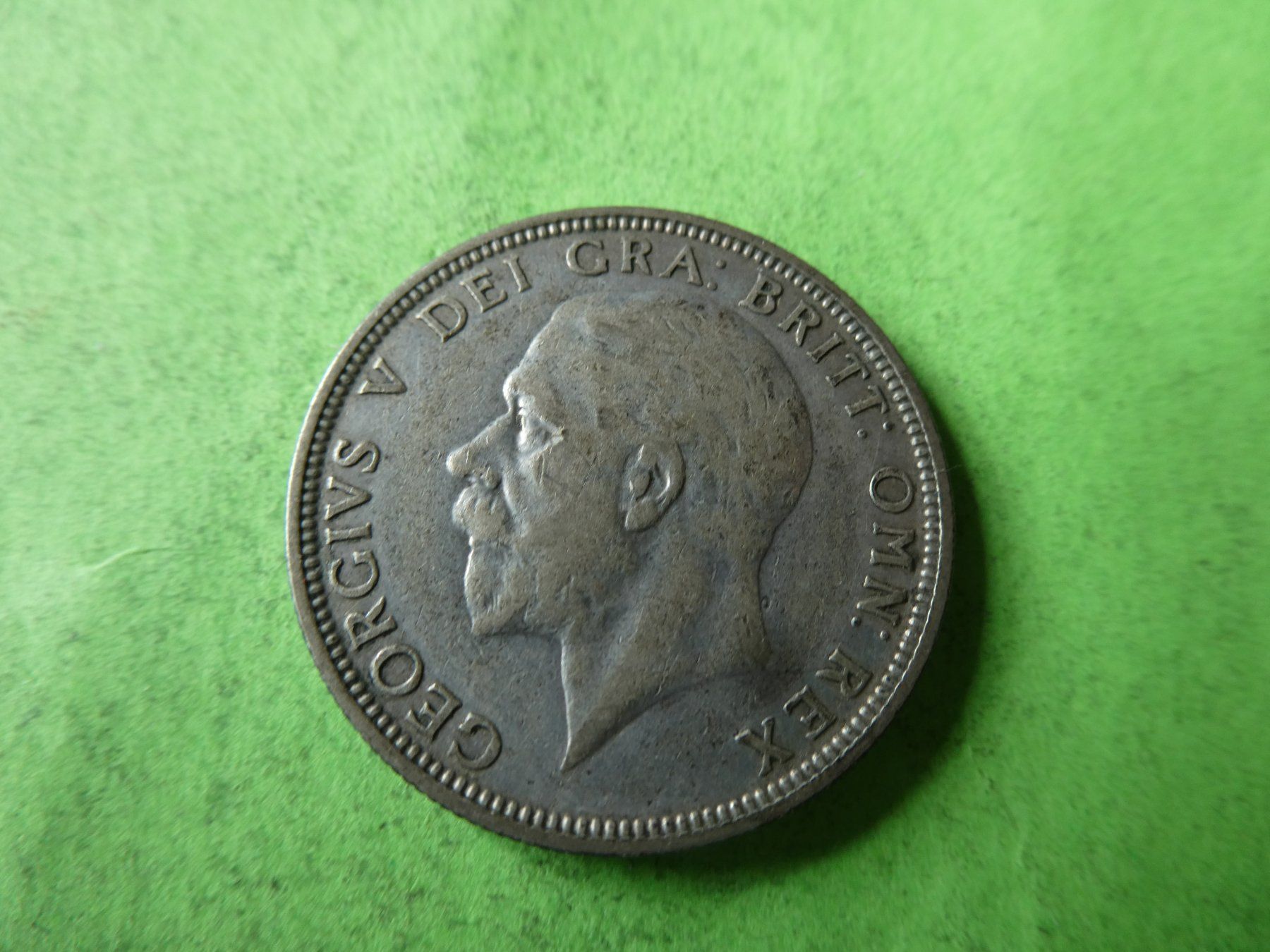 Alle Münzen: Grossbritannien 1929, Florin - Silber – Gebraucht aus Hinterforst von Rohusri 1