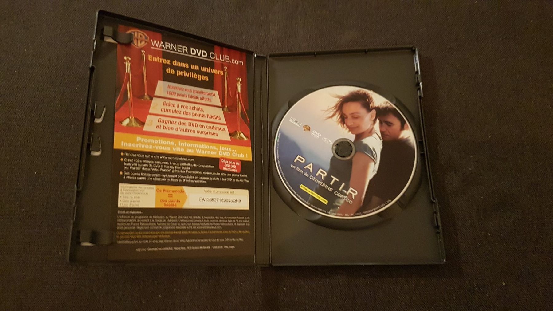 Tutti i DVDs: DVD Partir. Un film sublime – Usato da Fribourg venduto da Carax 1