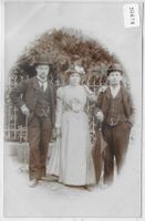 Geschwister Imhof, Adolf, Hulda, Albert