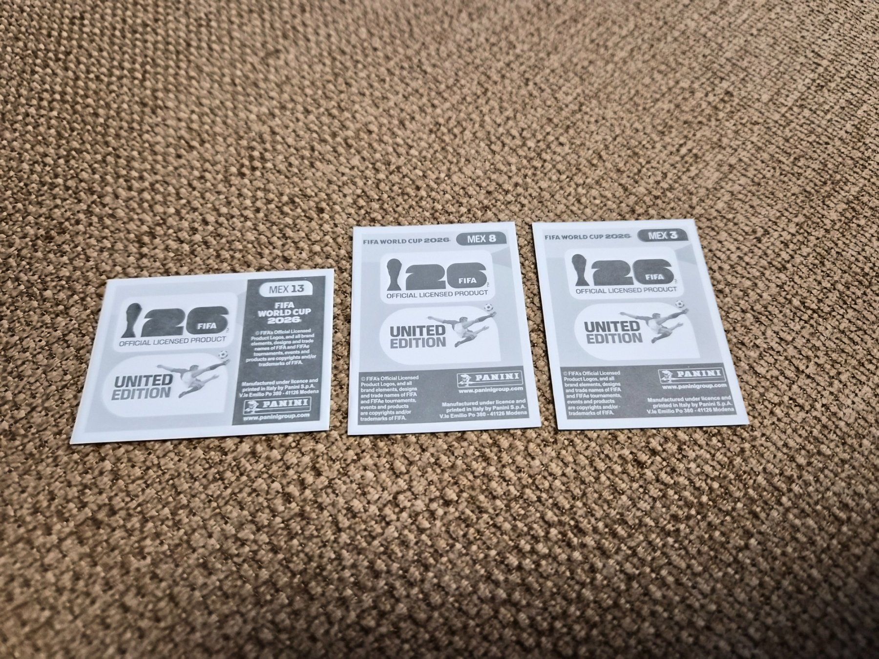 Panini Sammelbilder & Trading cards: Panini bilder set 3 Stk Mexico – Neu (gemäss Beschreibung) aus Schlieren von Gaja7 1
