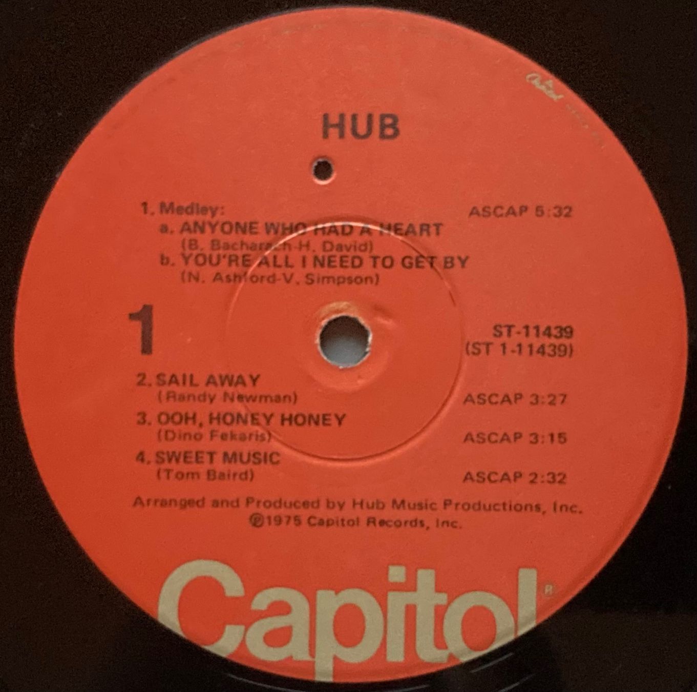 Vinyles: HUB - HUB – D'occasion à Poliez-Pittet par Newtown-Records 3