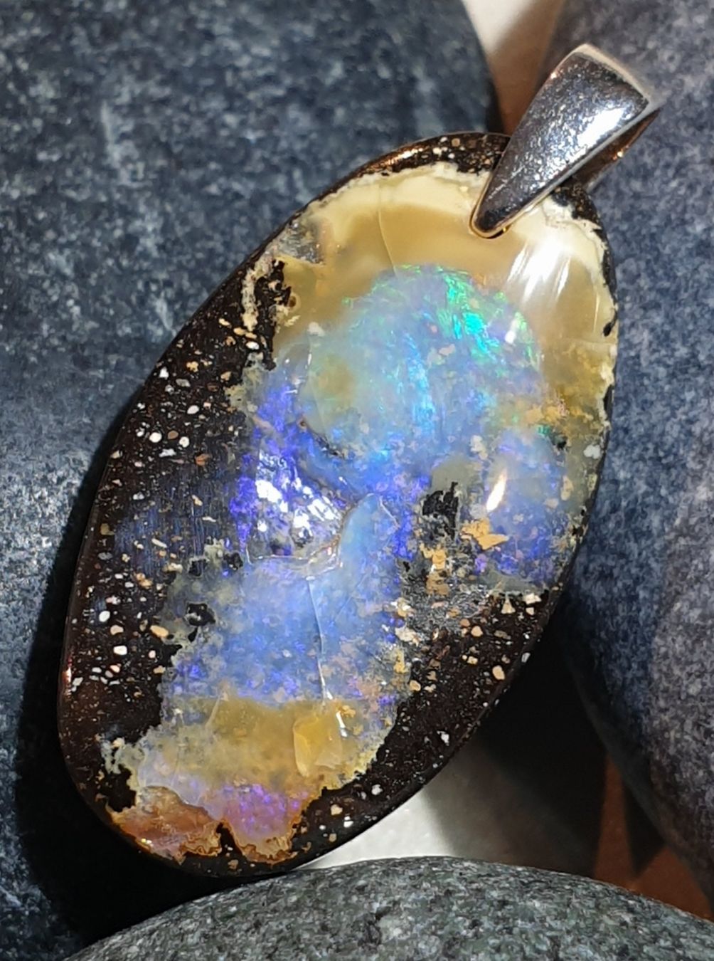 Ciondoli: Boulder Opal Anhänger. – Nuovo (secondo la descrizione) da Niederbüren venduto da Raphael014 3