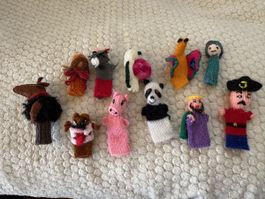 Fingerpuppen aus Wolle